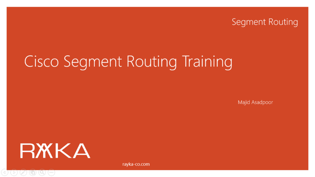 Cisco Segment Routing Training