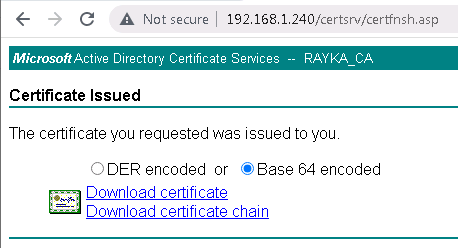 Download FTD Internal CA Certificate