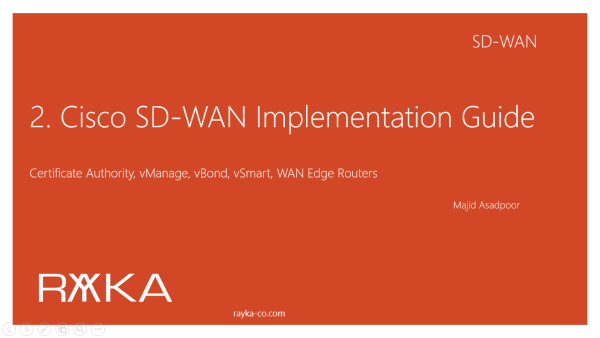 2. Cisco SD-WAN Implementation Guide