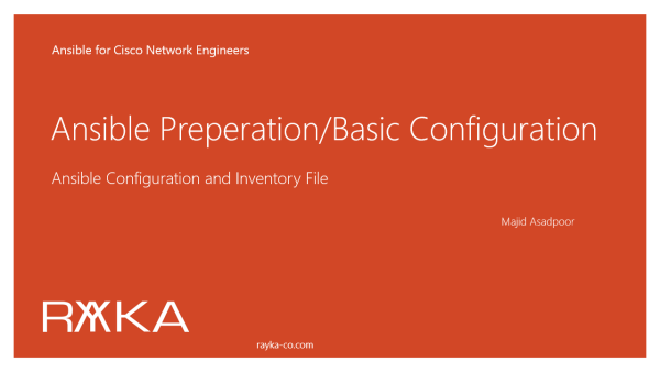 3. Ansible Basic Configuration and Preparation