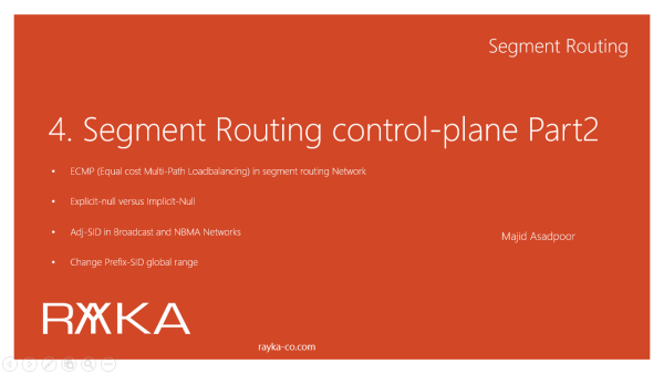 4. segment routing control-plane part2