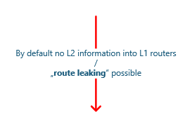 what is route leaking in ISIS Routing