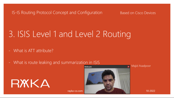 3. ISIS Level 1 and Level 2 Routing