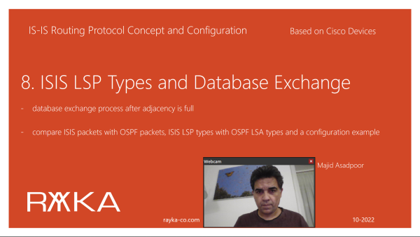 8. ISIS LSP Types and Database Exchange