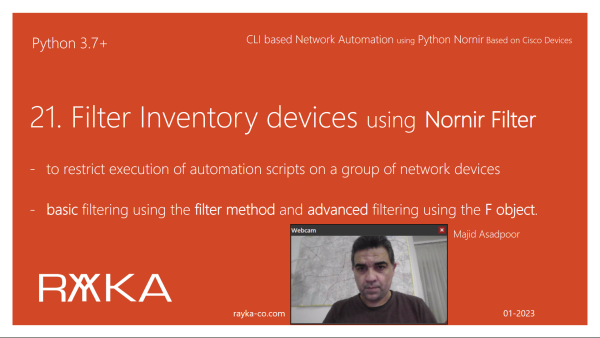 21. Nornir Filter Inventory