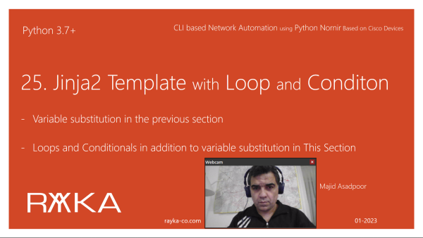 25. Python Jinja2 Template with Loop and Condition