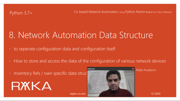 8. Network Automation Data Structure