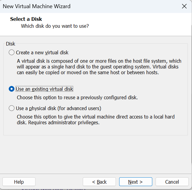 install vEOS in vmware workstation step4