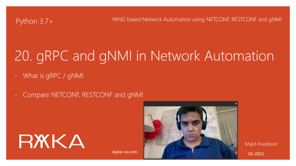 20. gRPC and gNMI in Network Automation