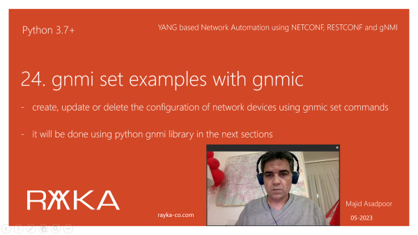 24. gnmi set examples with gnmic