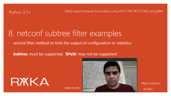 8. netconf subtree filter examples