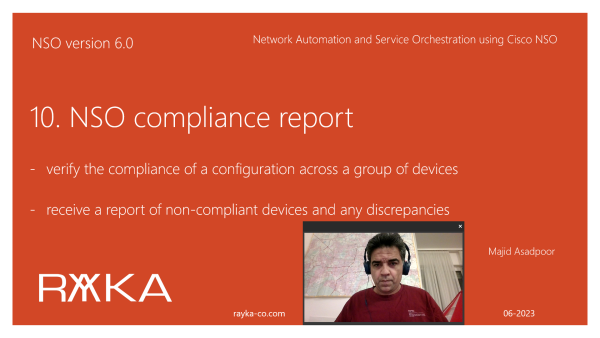 10. NSO compliance report