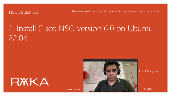 2. Install Cisco NSO version 6.0 on Ubuntu 22.04