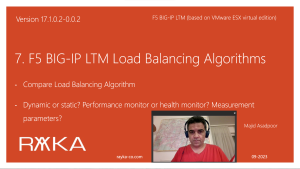 7. F5 BIG-IP LTM Load Balancing Algorithms