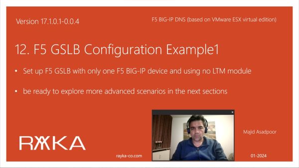 12. F5 GSLB Configuration Example1
