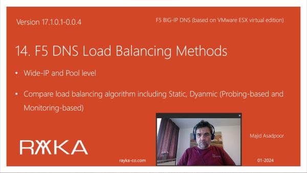 14. f5 dns load balancing methods