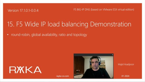 15. F5 DNS Wide IP load balancing algorithms demonstration