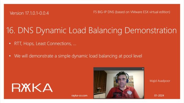 16. F5 DNS Dynamic load balancing algorithms demonstration