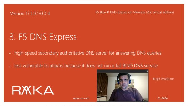 3. F5 DNS Express