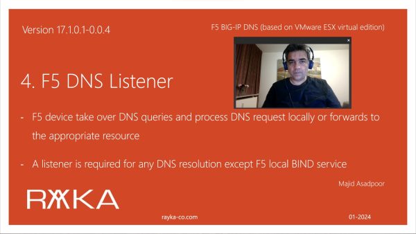 4. F5 DNS Listener