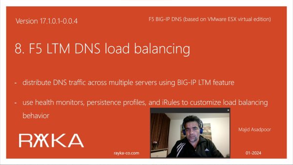8. F5 LTM DNS load balancing
