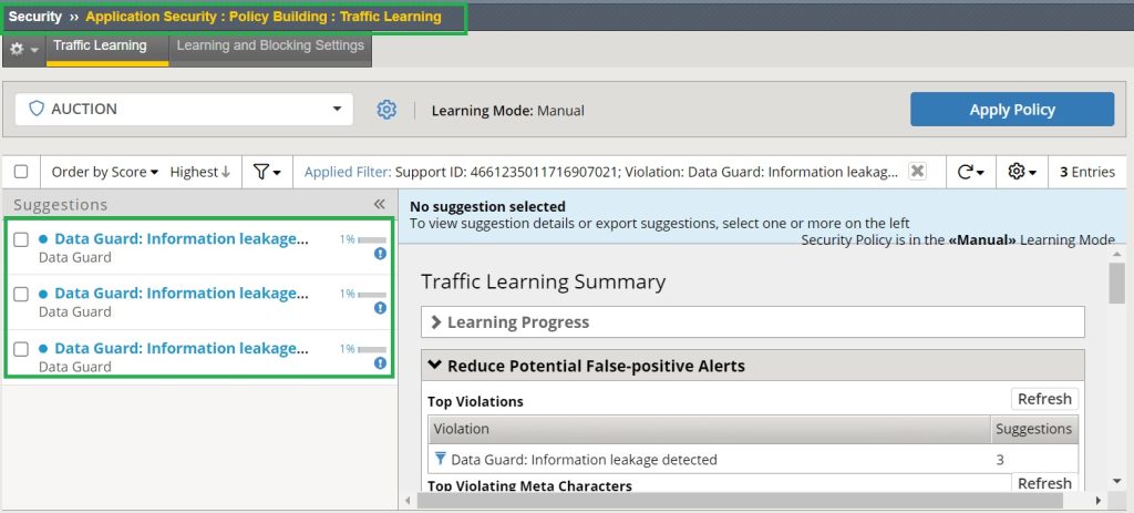 data guard learning suggestion