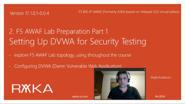 2. F5 AWAF Lab Preparation Part 1 _ Setting Up DVWA for Security Testing