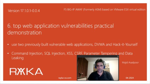 6. top web application vulnerabilities practical demonstration