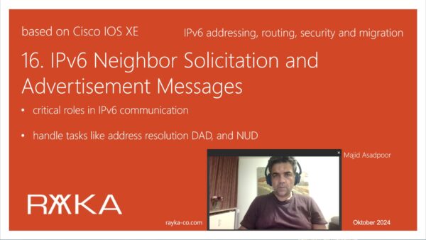 16. IPv6 Neighbor Solicitation and Advertisement