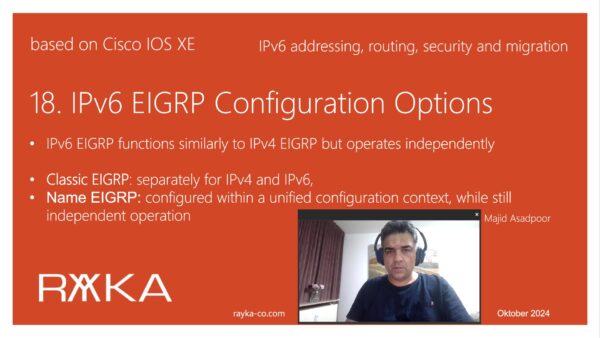 18. IPv6 EIGRP Configuration Options