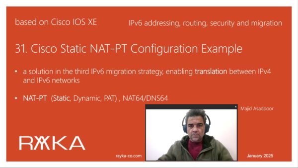 31. Cisco NAT-PT Configuration Example