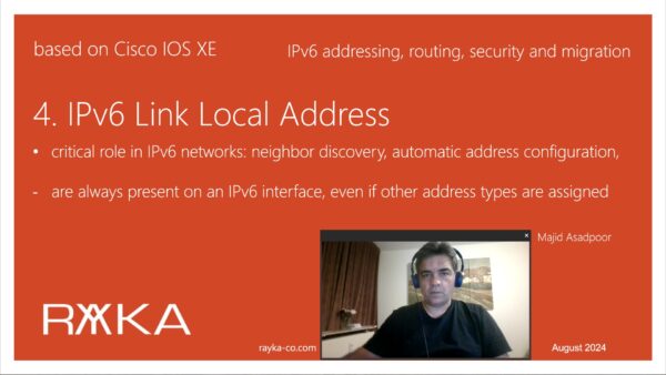 4. IPv6 Link Local Address