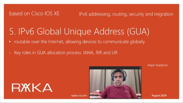 5. IPv6 Global Unique Address