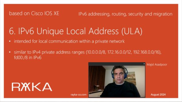 6. IPv6 Unique Local Address